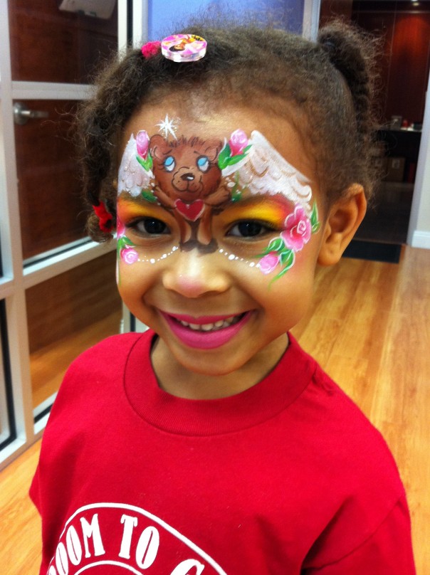My sweet valentine - face painting design