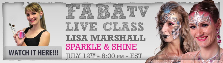 Lisa Marshall free LIVE class on FABAtv