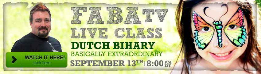Dutch Bihary Free LIVE Class on FABAtv