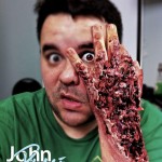 Minced Hand Bloody Special FX by John Place