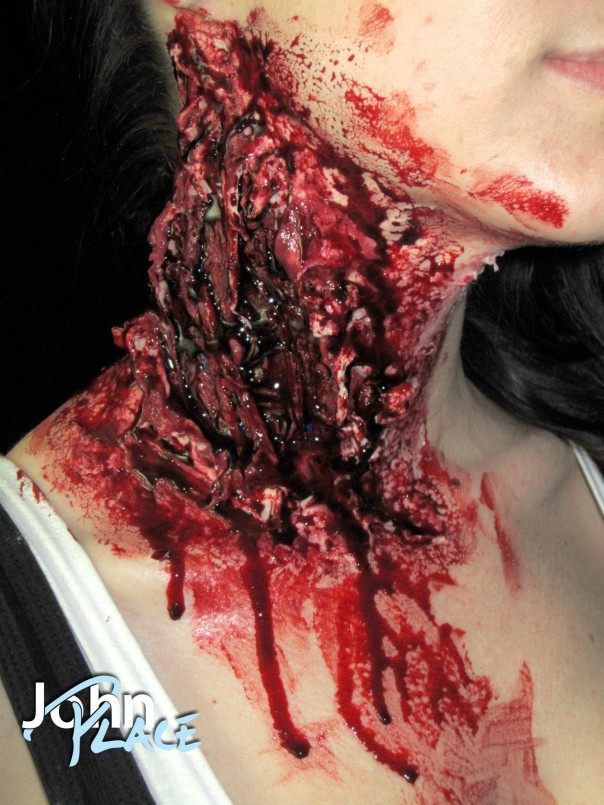 Special FX Gore Neck Wound by John Place
