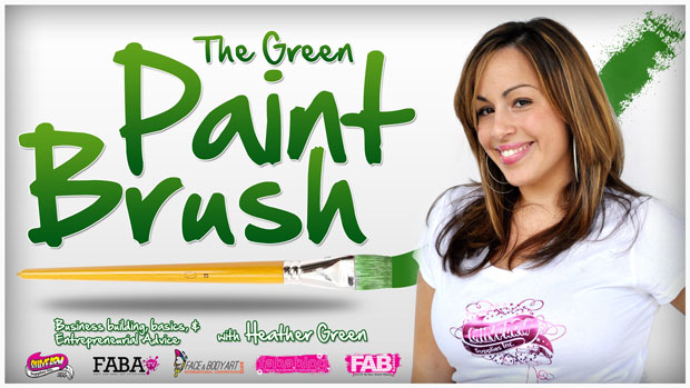 The Green Paint Brush with Heather Green