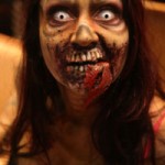 Zombie Body Paint by Georgette Pressler 
